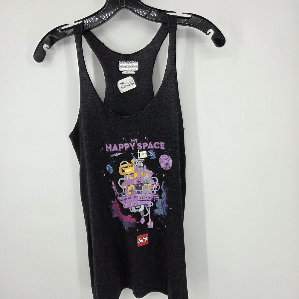 LEGO My Happy Space Diner Graphic Tank Top Sleeveless Racerback